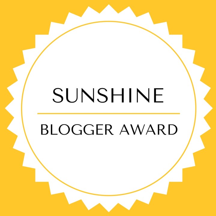 Well-Caffeinated Traveller Nominated for The Sunshine Blogger&nbsp;Award!